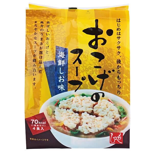 おこげのスープ　海鮮しお味　4食429円