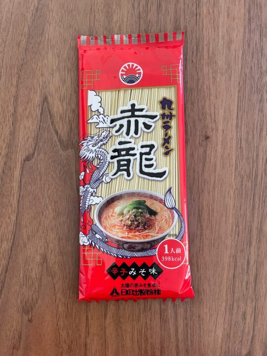 九州ラーメン　赤龍　１人前　129円（税込）
