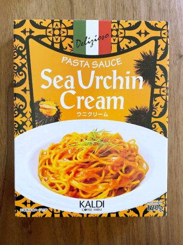 パスタソースウニクリーム306円（税込）