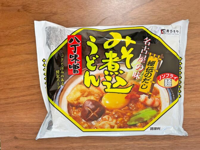 みそ煮込みうどん156円（税込）